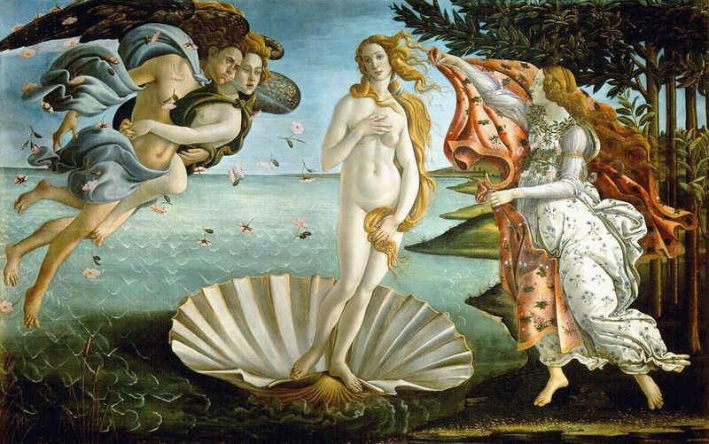 Sandro Botticelli - de Geboorte van Venus