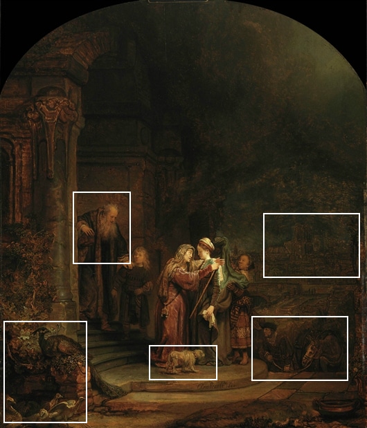 Rembrandt’s visitatie: tussen katholiek en hervormd