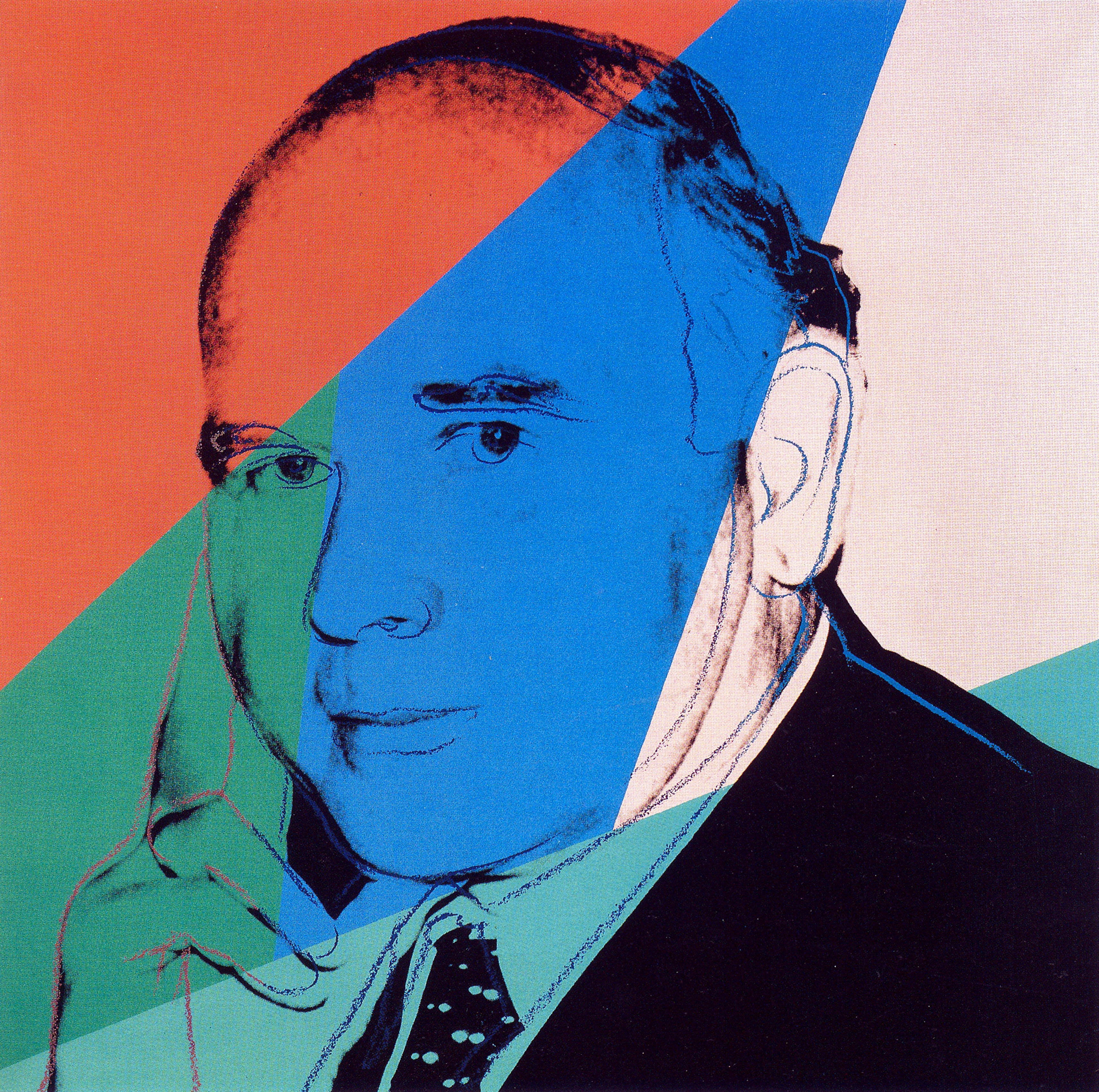 Andy Warhol - Portret Peter Ludwig