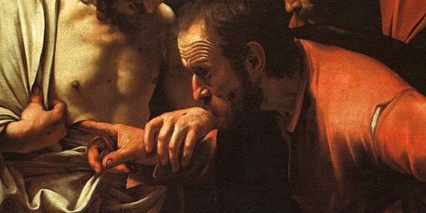 Caravaggio - de Ongelovige Thomas