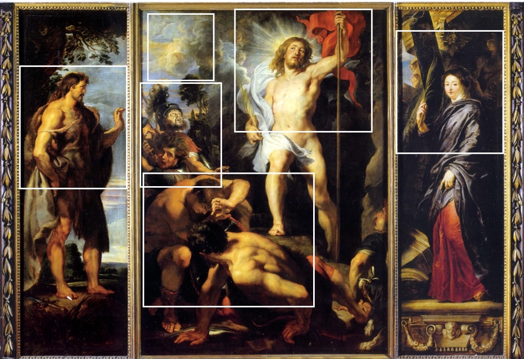 Pasen: de Wederopstanding van Christus door Rubens