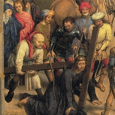 Hans Memling - de Passie van Christus (detail)
