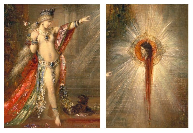 Gustave Moreau - LAparition detail)