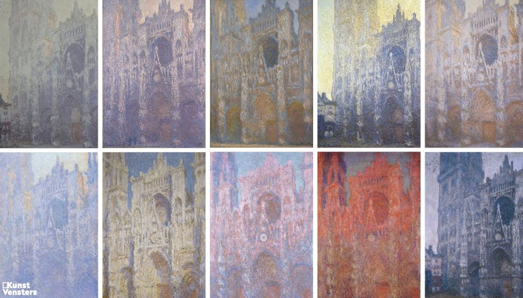 Claude Monet - de Kathedraal van Rouen