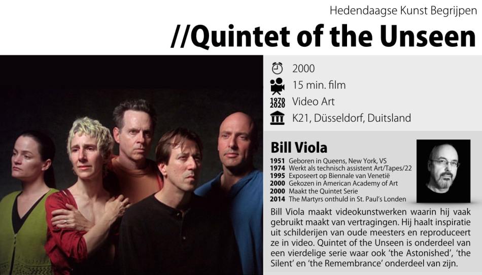 Bill Viola - Quintet of the Unseen