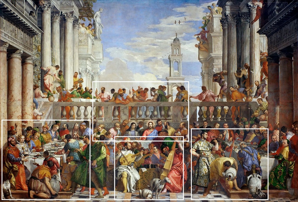 Veronese schilderde het best bezochte huwelijk aller tijden