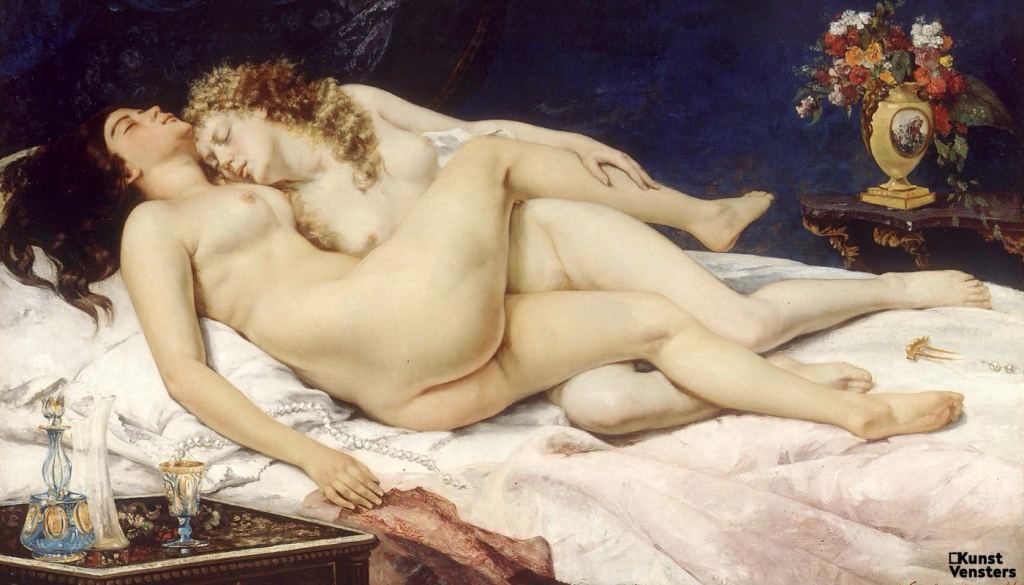 Gustave Courbet - de Slaap