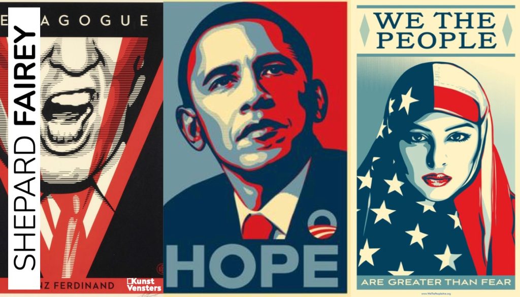 de Politieke Posters van Shepard Fairey