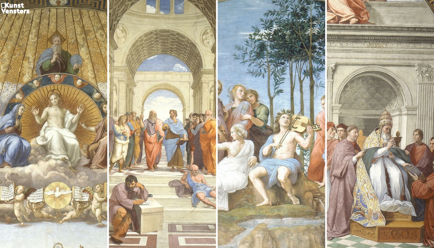 Van Parnassus tot Athene: de Stanze van Rafaël - KunstVensters, image size:1400x800