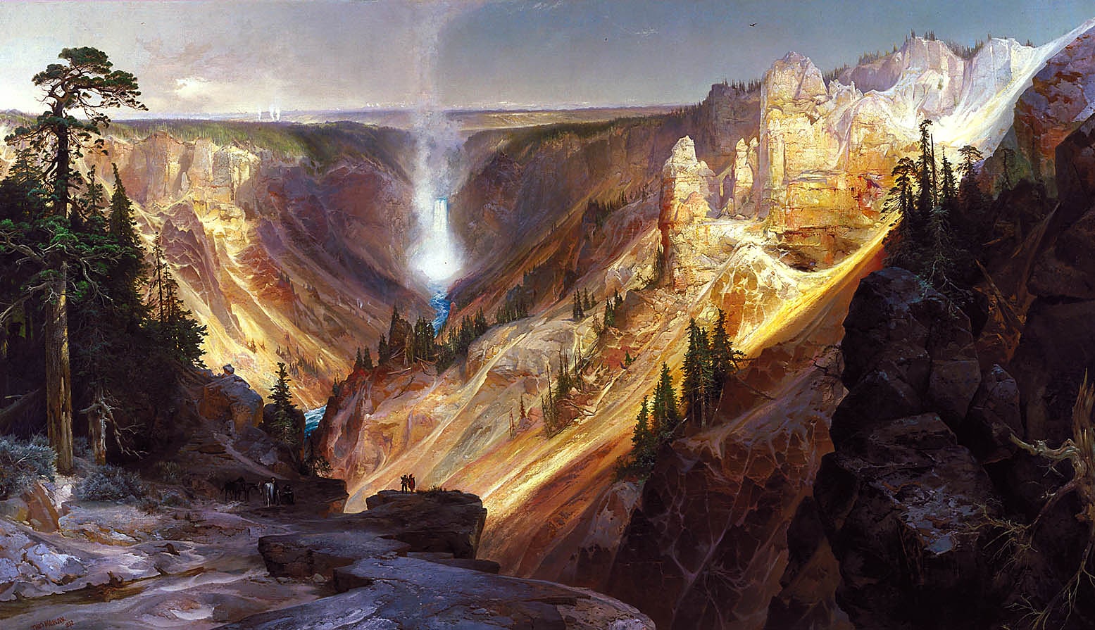 Hoe Yellowstone door kunst een Nationaal Park werd