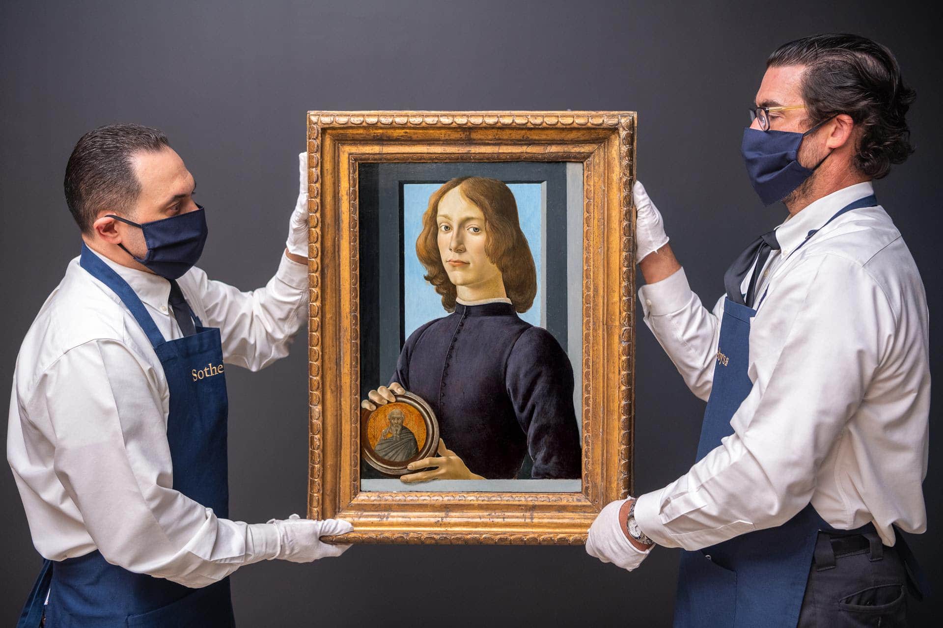 Portret van Botticelli brengt 80 miljoen op!