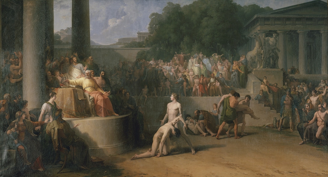 Wie was de sterkste olympiër bij de oude Grieken?