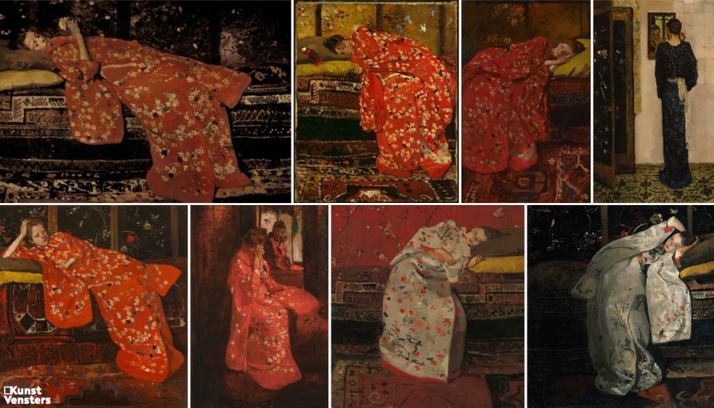 George Hendrik Breitner - Meisje in kimono