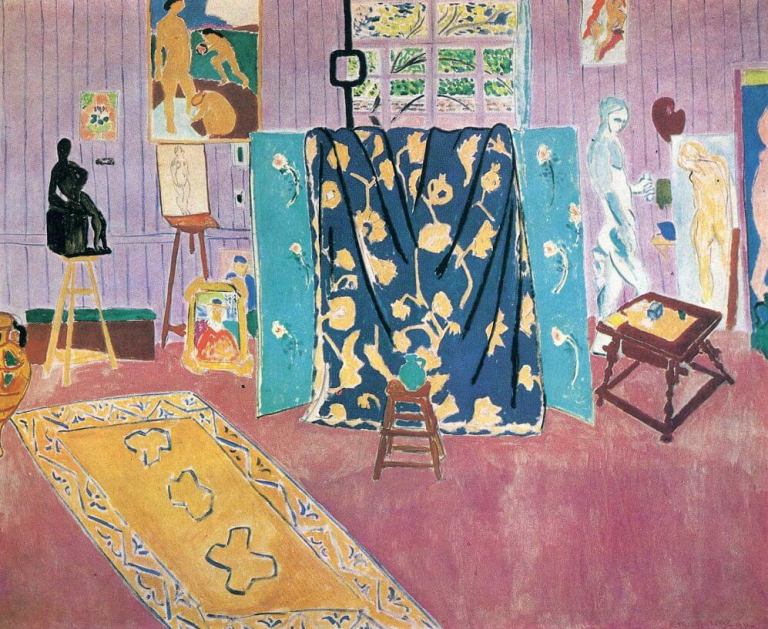Een kijkje in het atelier van Henri Matisse - KunstVensters