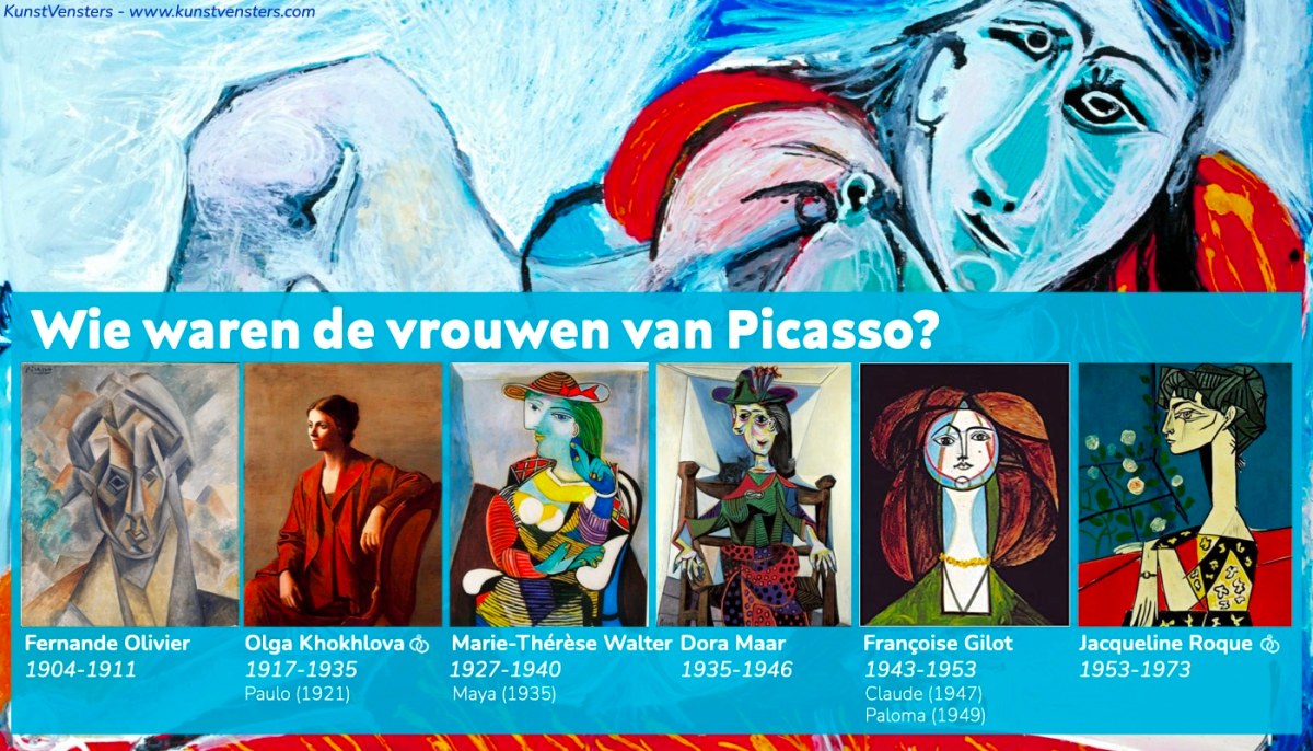 Wie waren de vrouwen van Picasso? - KunstVensters