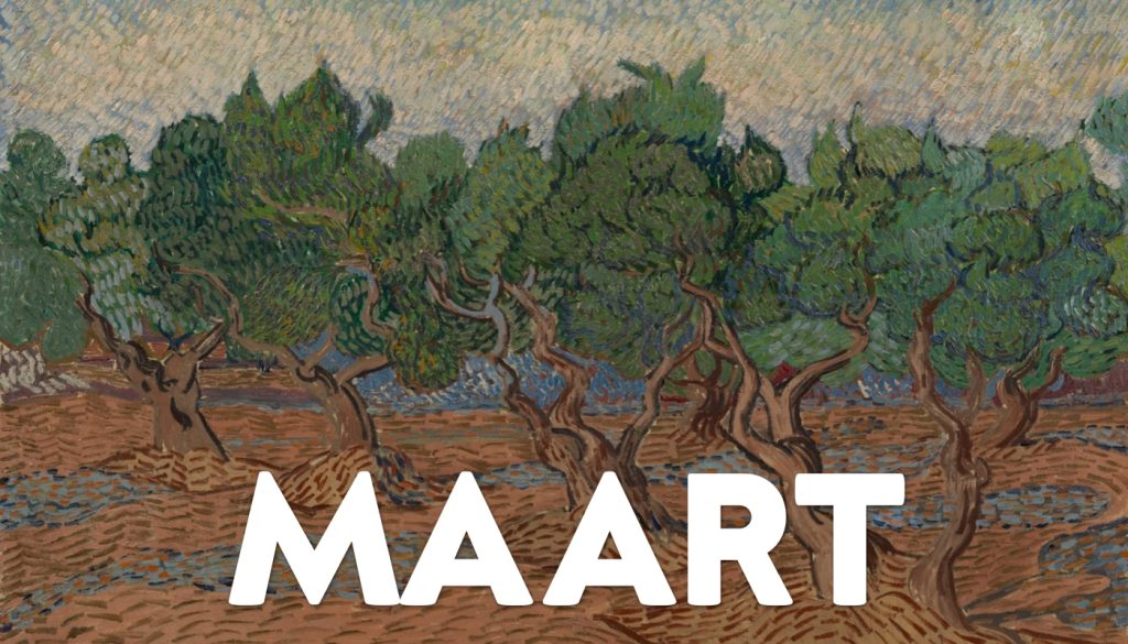 Kunstkalender Maart 2022 – Keith Haring, Vincent van Gogh & Jan Sluijters