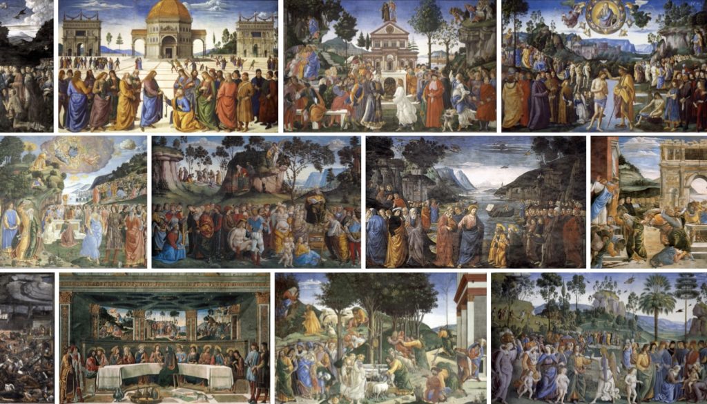 de Vergeten Fresco’s van de Sixtijnse kapel
