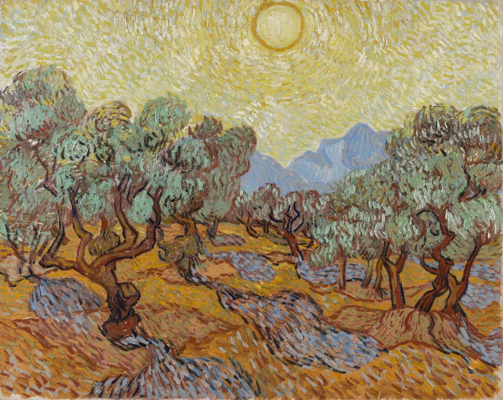 Tussen de Olijfbomen met Vincent van Gogh