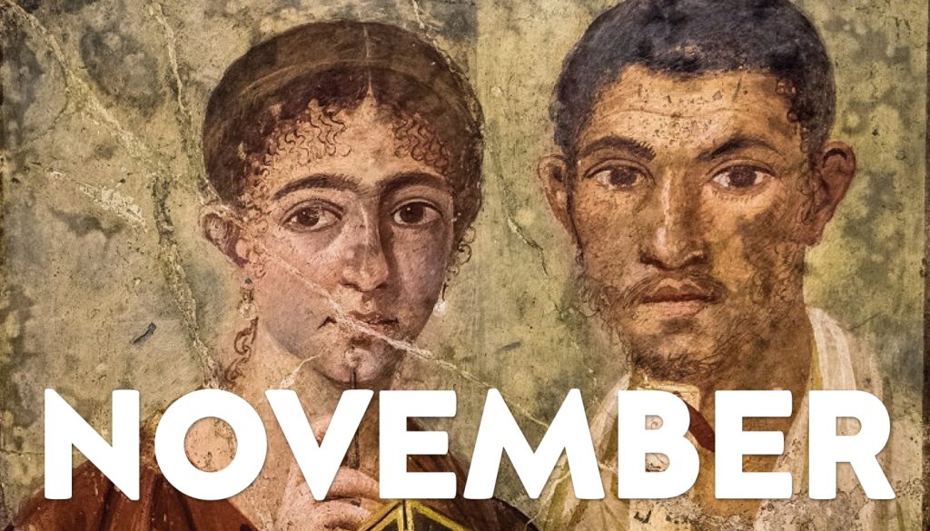 Kunstkalender November 2022 – Pompeï, Léger & Eisenman