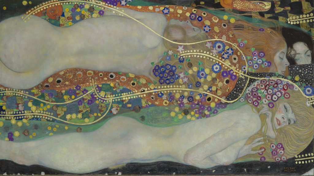 Waar vond Gustav Klimt zijn inspiratie?