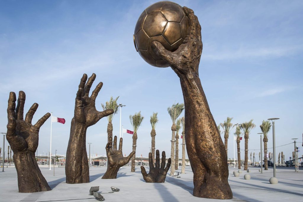 de Openbare Kunst van Qatar