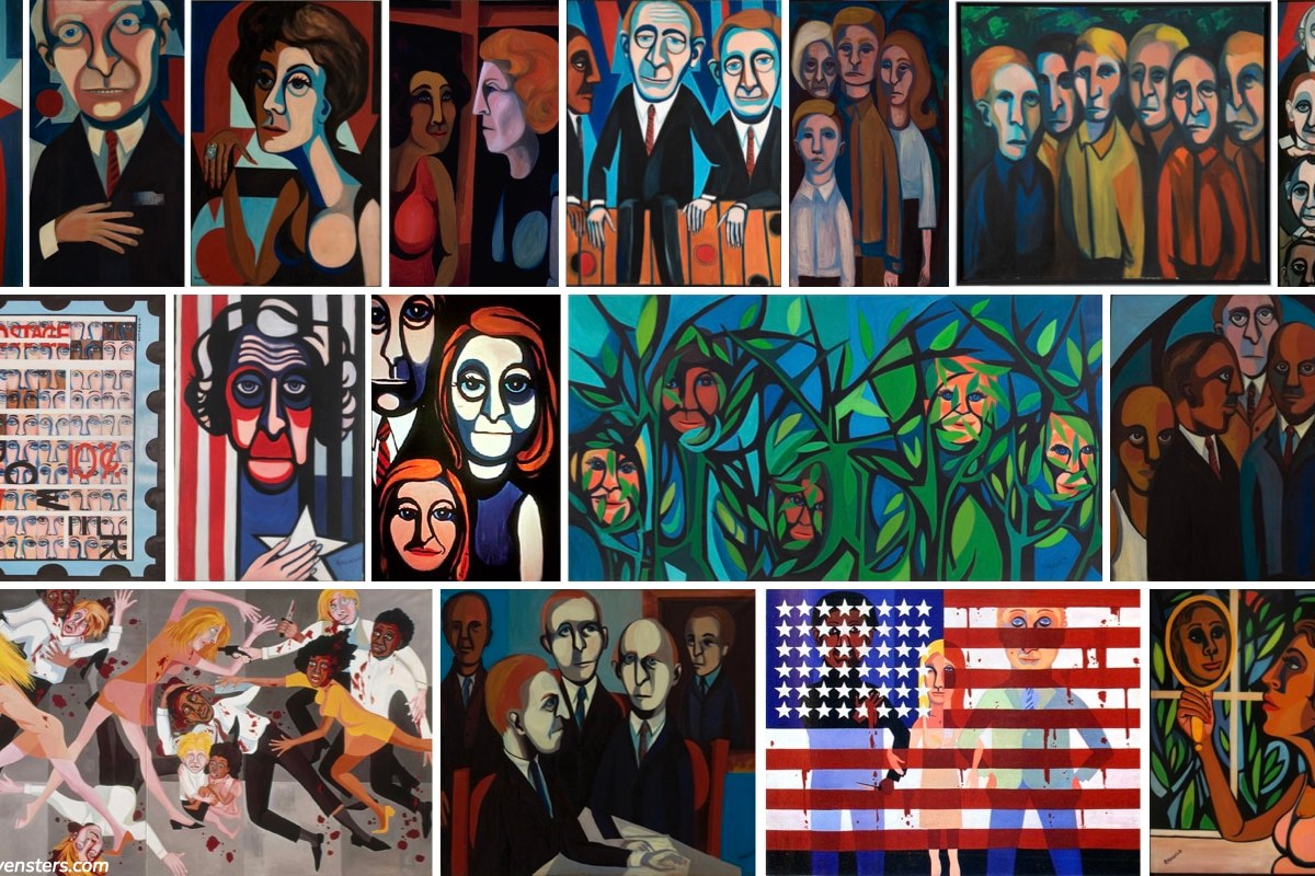 Faith Ringgold - American People Serie