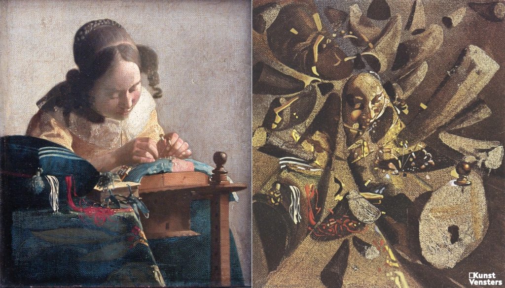 Salvador Dali zag een neushoorn in Vermeer’s Kantwerkster