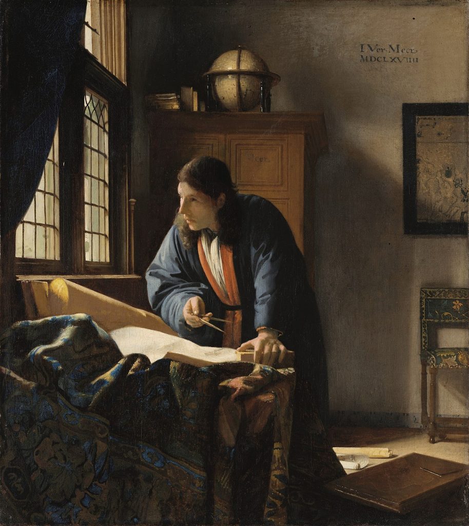 Johannes Vermeer - de Astronoom