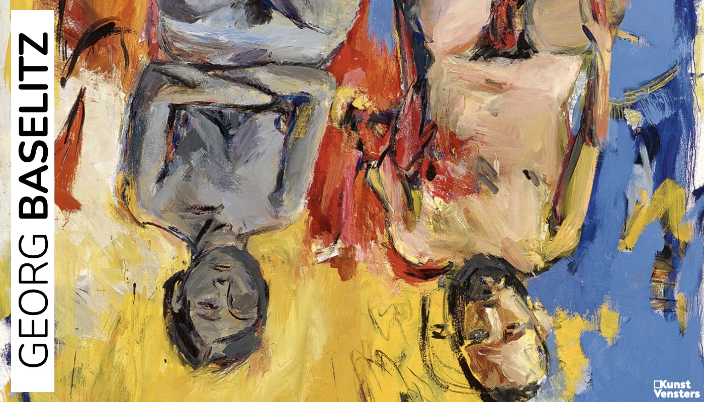 Georg Baselitz hangt schilderijen op z'n kop - KunstVensters, image size:1400x800