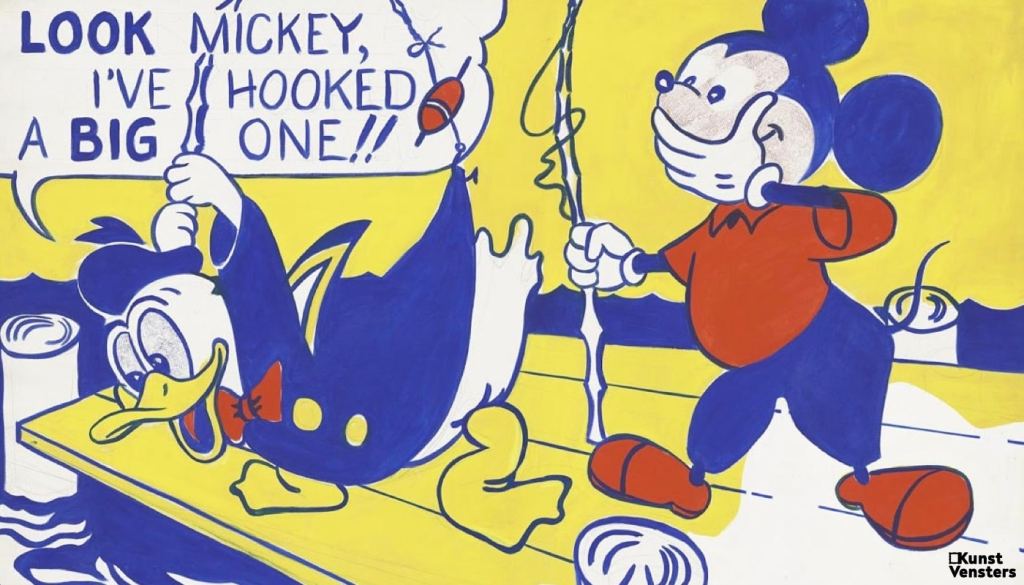 Roy Lichtenstein - Look Mickey I've hooked a big one
