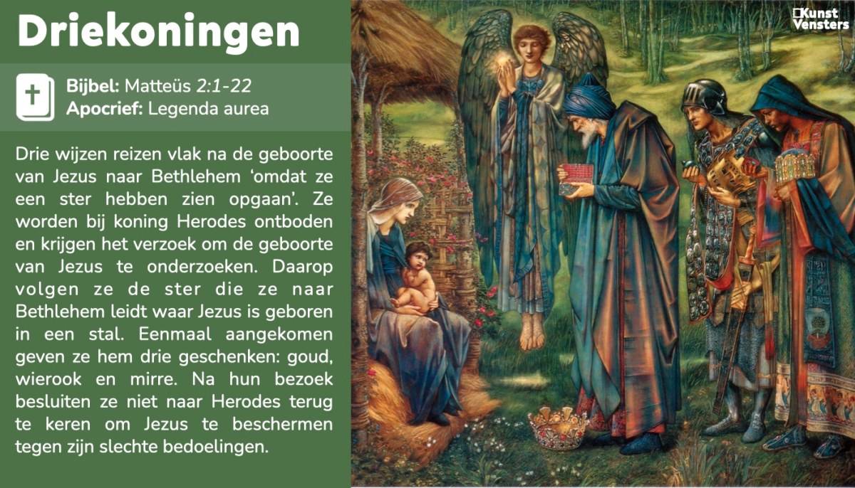 Welke geschenken brachten de drie koningen mee voor Jezus? - KunstVensters