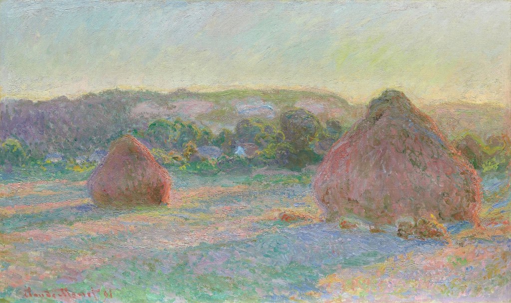 Claude Monet - Hooibergen