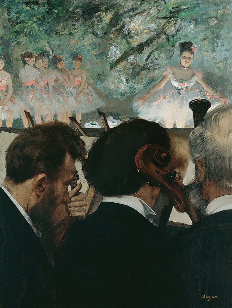 Edgar Degas - het Orkest