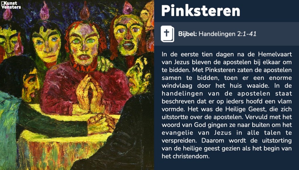 Pinksteren in de Bijbel