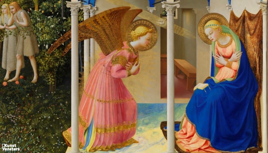 Wat is de verborgen symboliek in de Annunciatie?