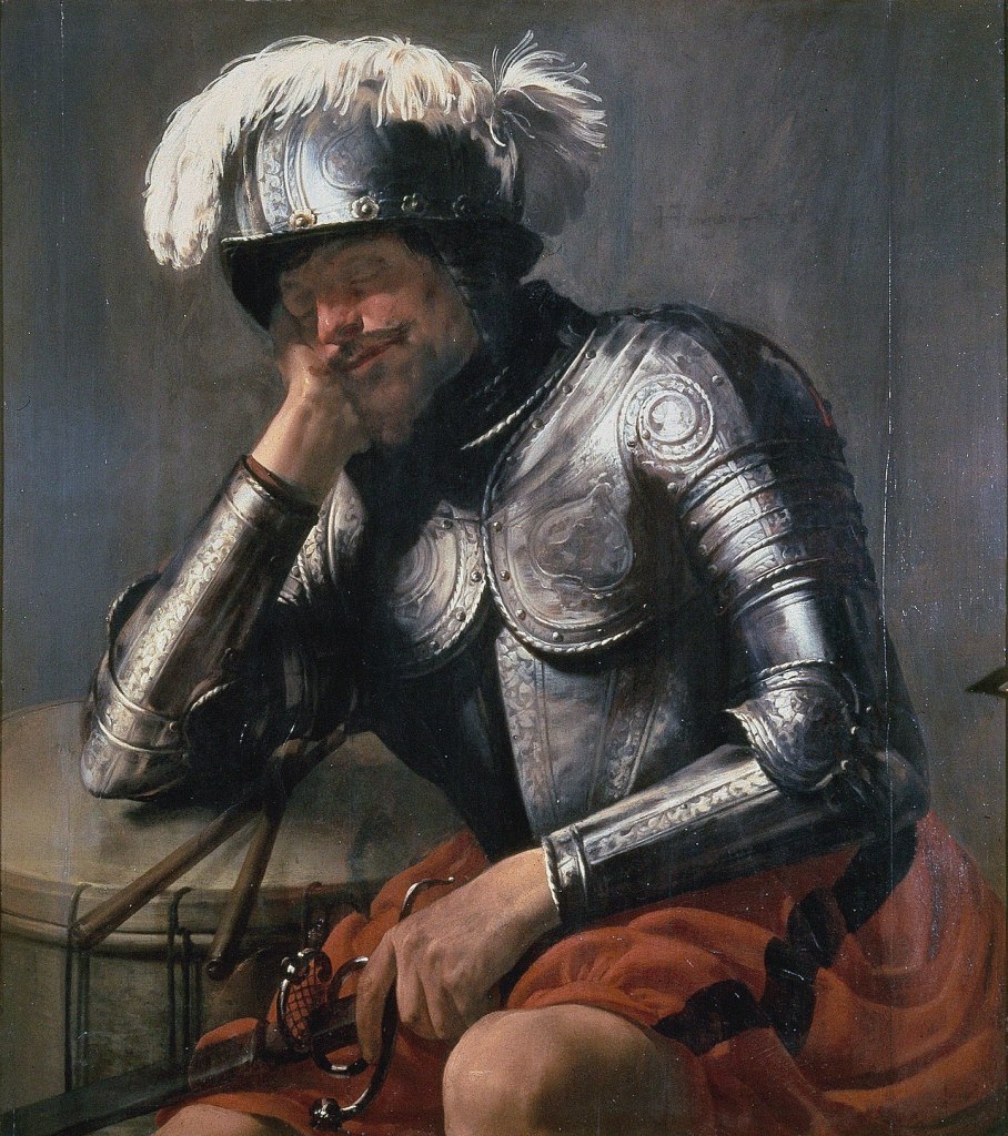 Hendrick ter Brugghen - Mars slapend