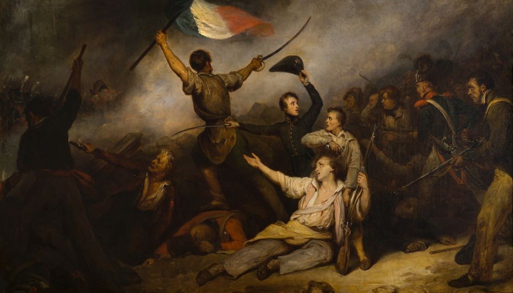 Ary Scheffer - Scene in de julidagen