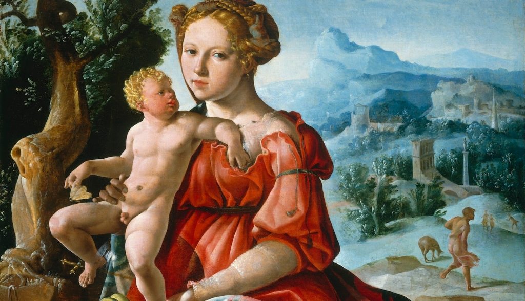 Maerten van Heemskerck (Netherlandish, 1498 - 1574), The Rest on the Flight into Egypt, c. 1530,