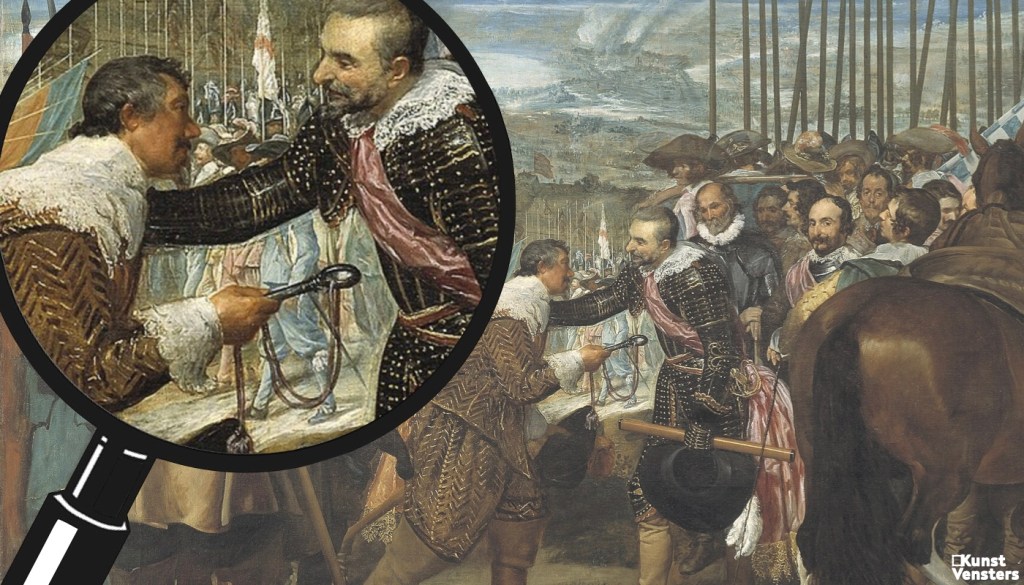 Velazquez schilderde de overgave van Breda die nooit plaatsvond