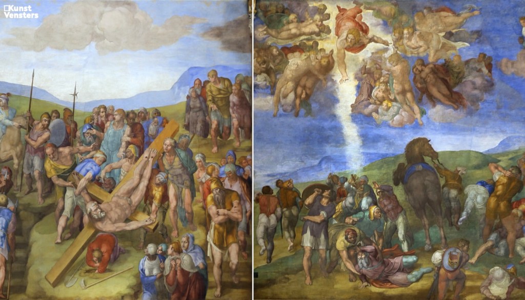 Mislukking of meesterwerk: de Fresco’s van Michelangelo in de Paulijnse kapel