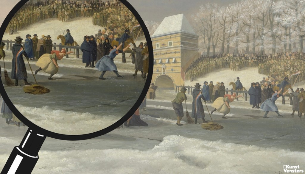 De schaatswedstrijd die Friesland schokte: vrouwen in hemdsmouwen