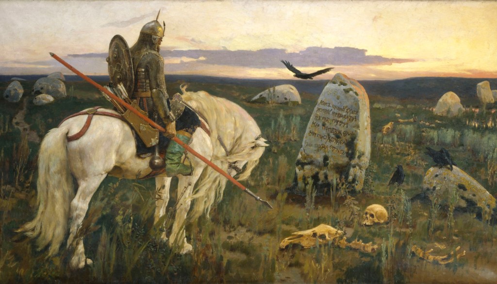 Viktor Vasnetsov - Ridder op een kruispunt